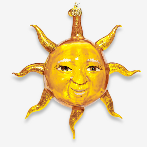 Sun With Face Ornament