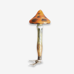 Orange Mushroom Ornament