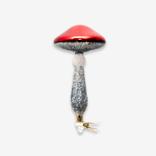 Toadstool Mushroom Clip-On Ornament