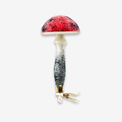 Toadstool Mushroom Clip-On Ornament