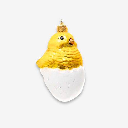 Chicken in Egg Ornament