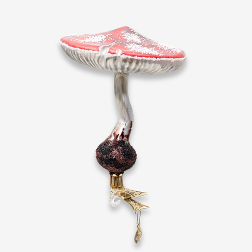 Toadstool Mushroom Clip-On Ornament