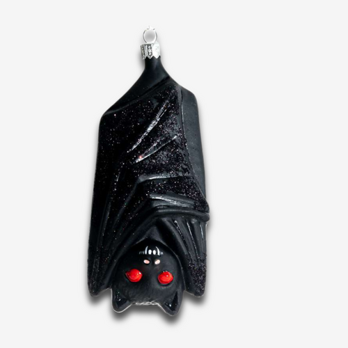 Black Hanging Bat Ornament