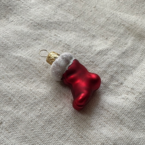 Nostalgic Mini Stocking Ornament