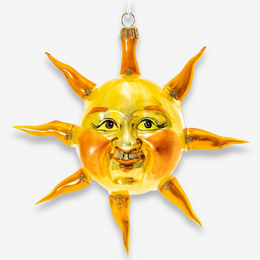 Sun With Face Ornament