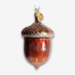 Brown Acorn Ornament