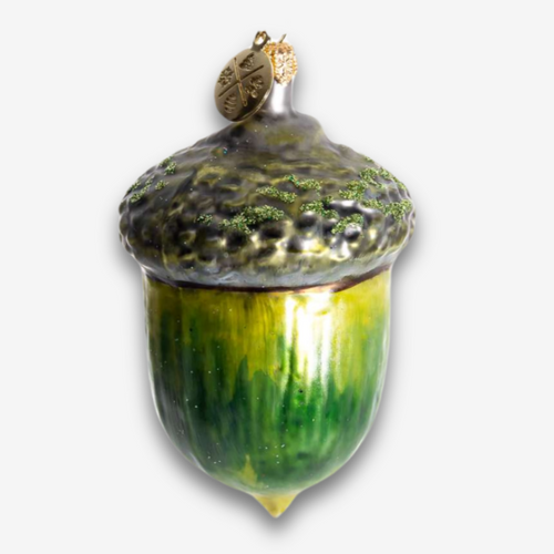 Green Acorn Ornament