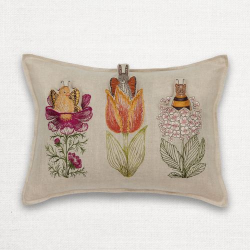 Flower Friends Pocket Pillow