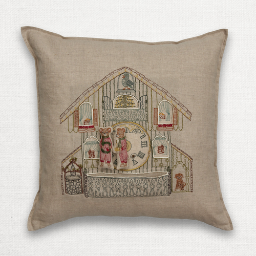 Christmas Clock Pocket Pillow