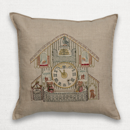 Christmas Clock Pocket Pillow