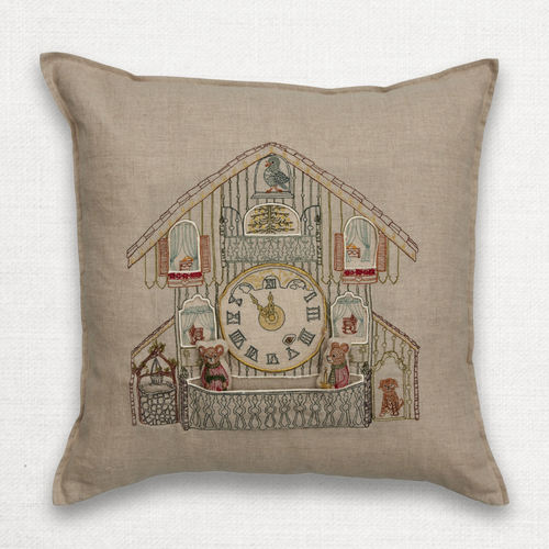 Christmas Clock Pocket Pillow