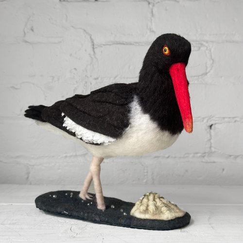 Needle Felted Oystercatcher #2