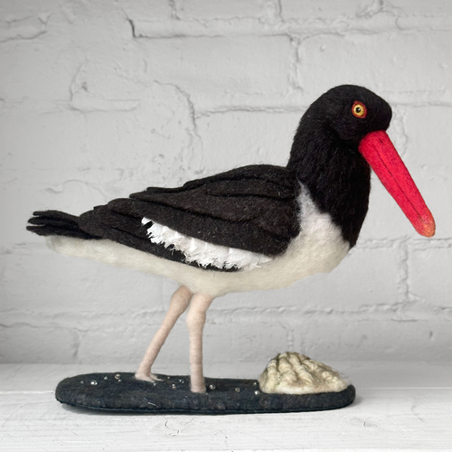 Needle Felted Oystercatcher #2