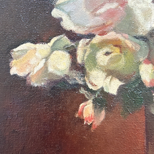 Early 20th Century Dutch Floral Still Life Painting - still on hold?