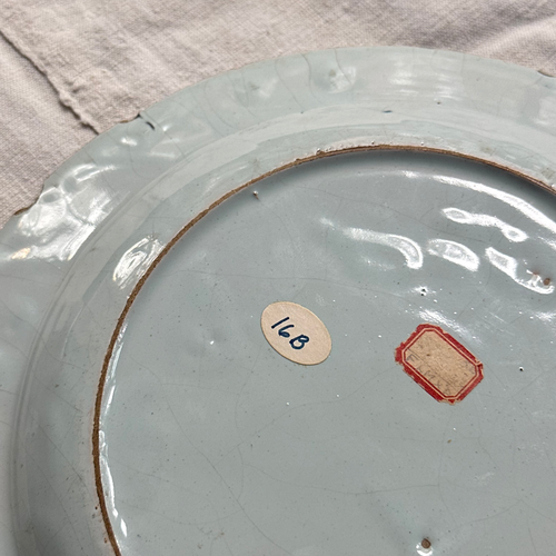 Pair of 18th Century Delft Plates