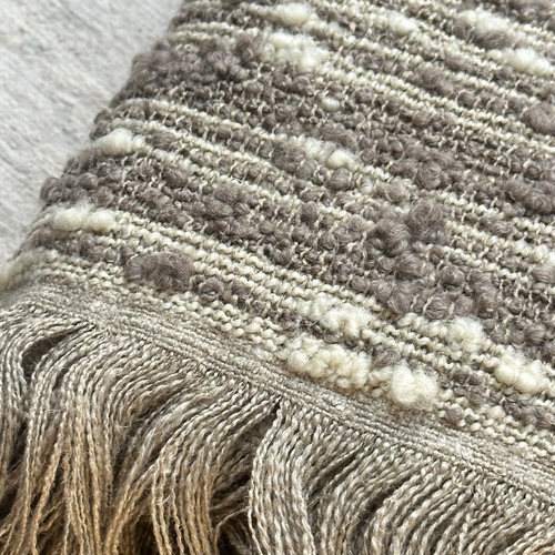 Uniq'uity Klimt Throw Blanket in 82 Mink