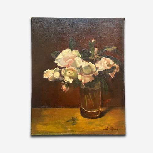 Early 20th Century Dutch Floral Still Life Painting - still on hold?