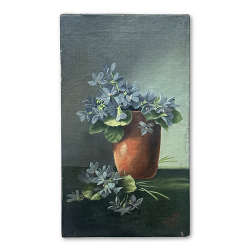 Mid 20th-century Dutch Floral Still Life Painting