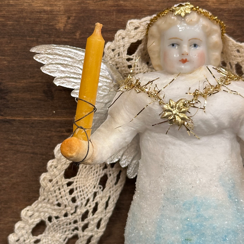 Nostalgic Cotton Angel Tree Topper