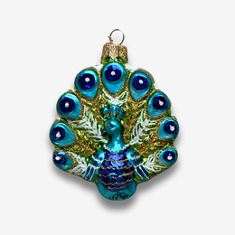 Nostalgic Peacock Ornament