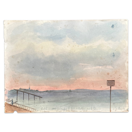 19th Century French Watercolor Painting by Alphonse Baril (56)