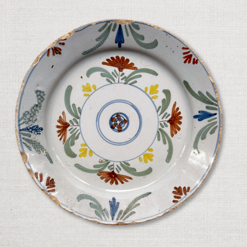 18th Century Delft Plate