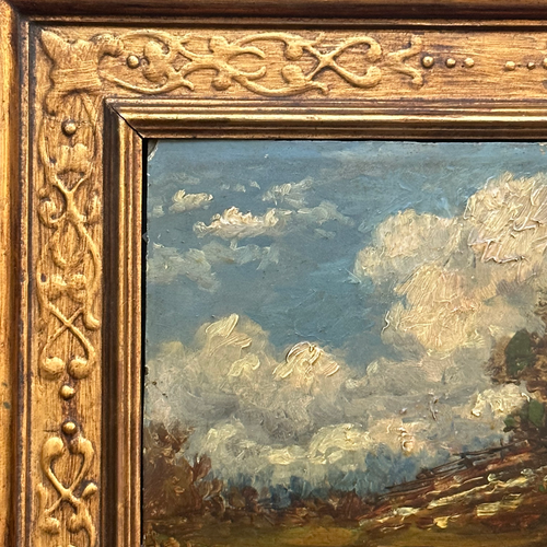 Early 20th-century Landscape Painting by M.F. Taylor