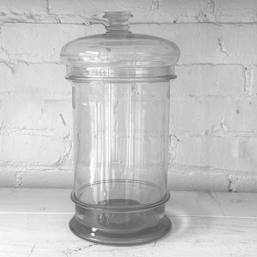 19th Century French Lidded Jar A No. 709