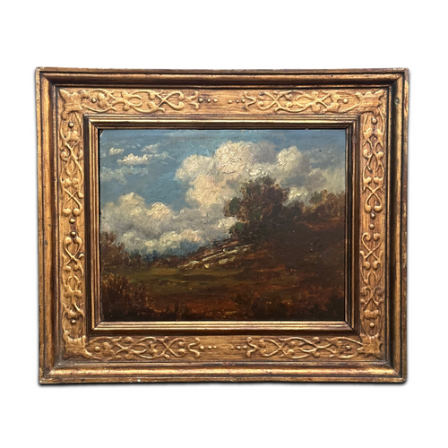 Early 20th-century Landscape Painting by M.F. Taylor