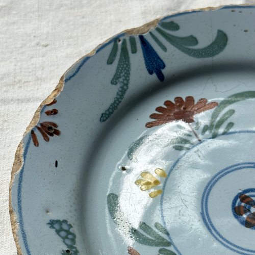 18th Century Delft Plate