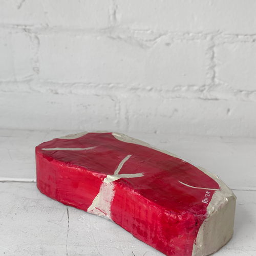 Papier-Mâché Filet Mignon Sculpture