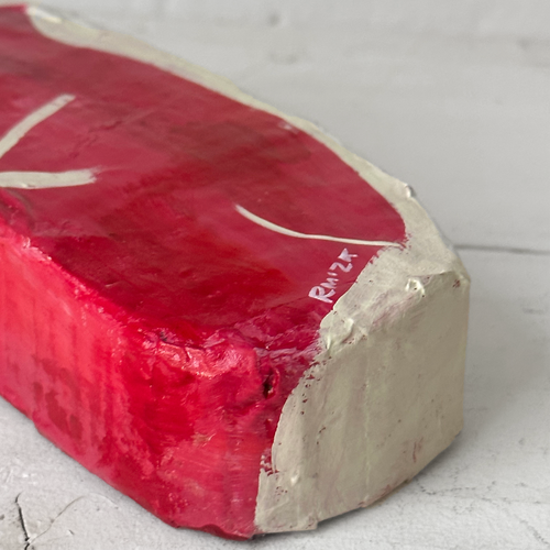 Papier-Mâché Filet Mignon Sculpture