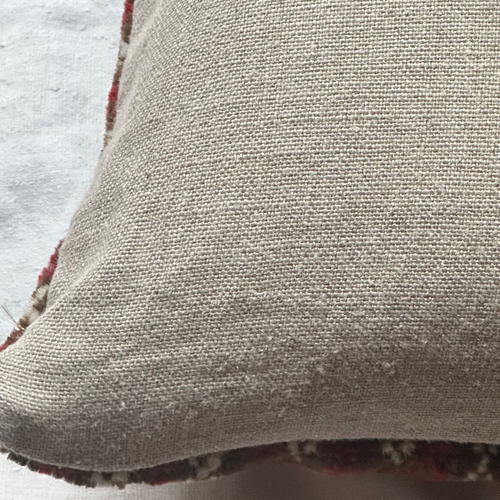 Antique Caucasian Rug Pillow (#1)