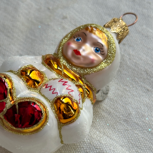 Nostalgic Bundled Snow Lady Ornament