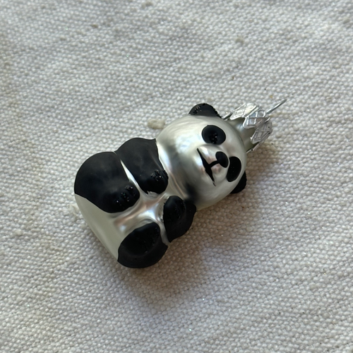 Nostalgic Mini Panda Ornament