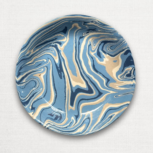 Marbled Soup Plate in Arcachon  (AR #1104)