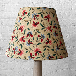 Custom Décors Barbares Lampshade in Natacha Creme