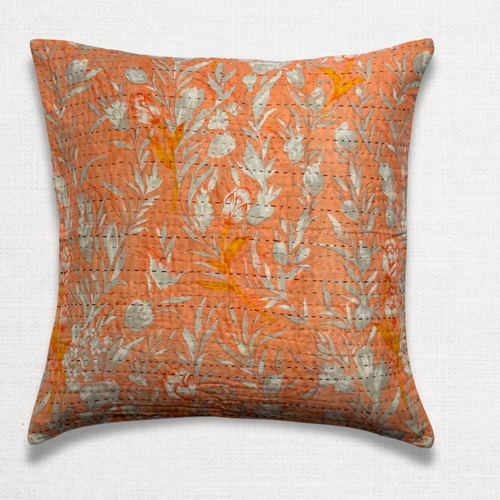 Vintage Sari Pillow (10JF14)