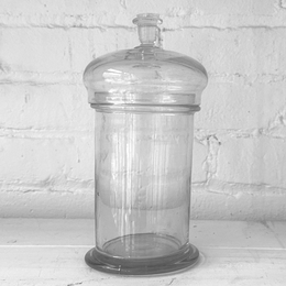 19th Century French Lidded Jar J No. 710