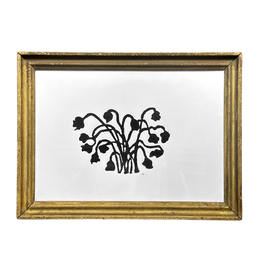 "Flower Arrangement" in an Antique Frame