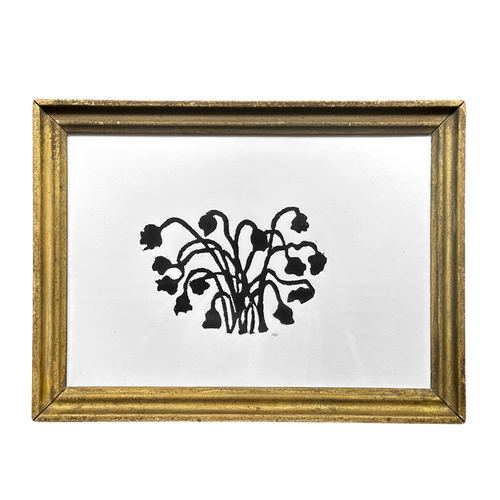 "Flower Arrangement" in an Antique Frame