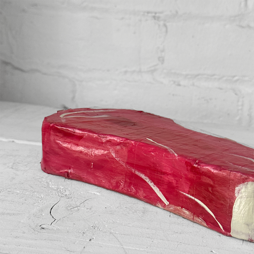 Papier-Mâché NY Strip Steak Sculpture