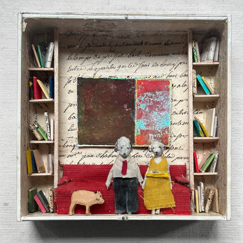 "Grammy and Grampy" Assemblage