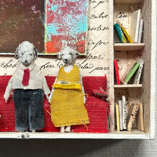 "Grammy and Grampy" Assemblage