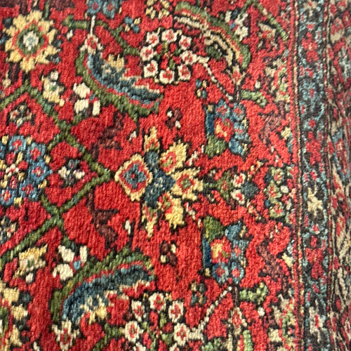 Antique Caucasian Rug Pillow