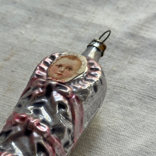 Nostalgic Baby in Rose Ornament