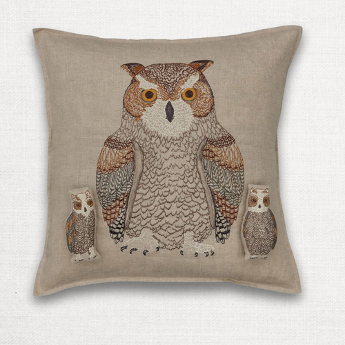 Owl Mama Pocket Pillow