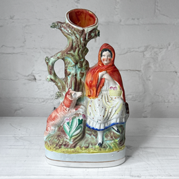 19th-century England Staffordshire Red Riding Hood