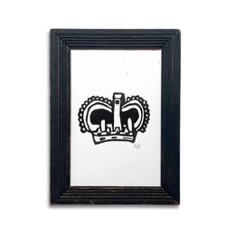 "Crown" in a Vintage Frame