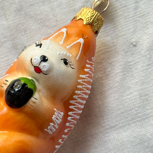 Nostalgic Squirrel Ornament